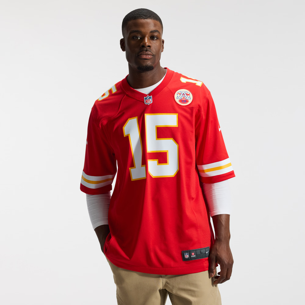 Patrick Mahomes #15 Kansas City Chiefs Red jersey