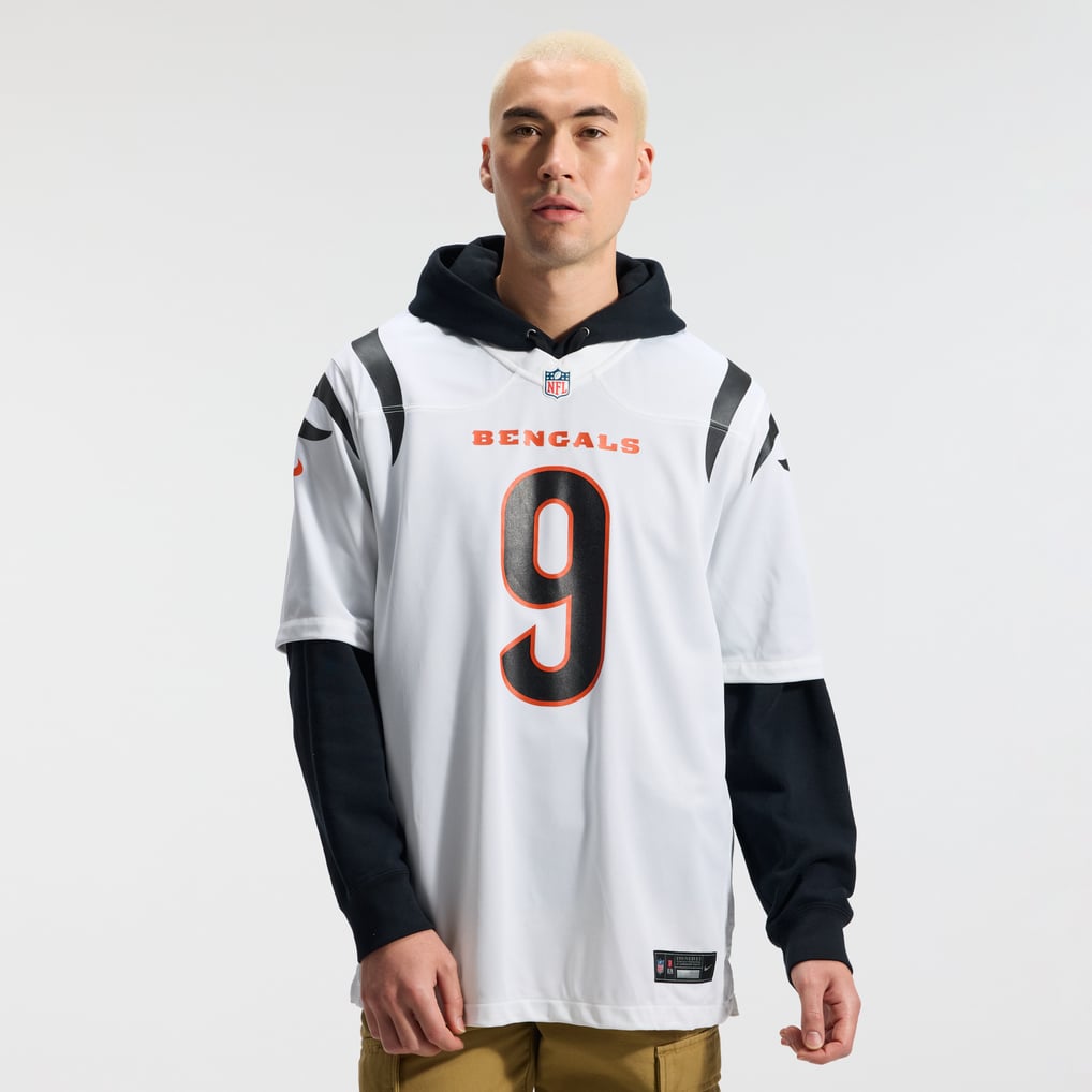 Joe Burrow #9 Bengals White NFL Shop reference
