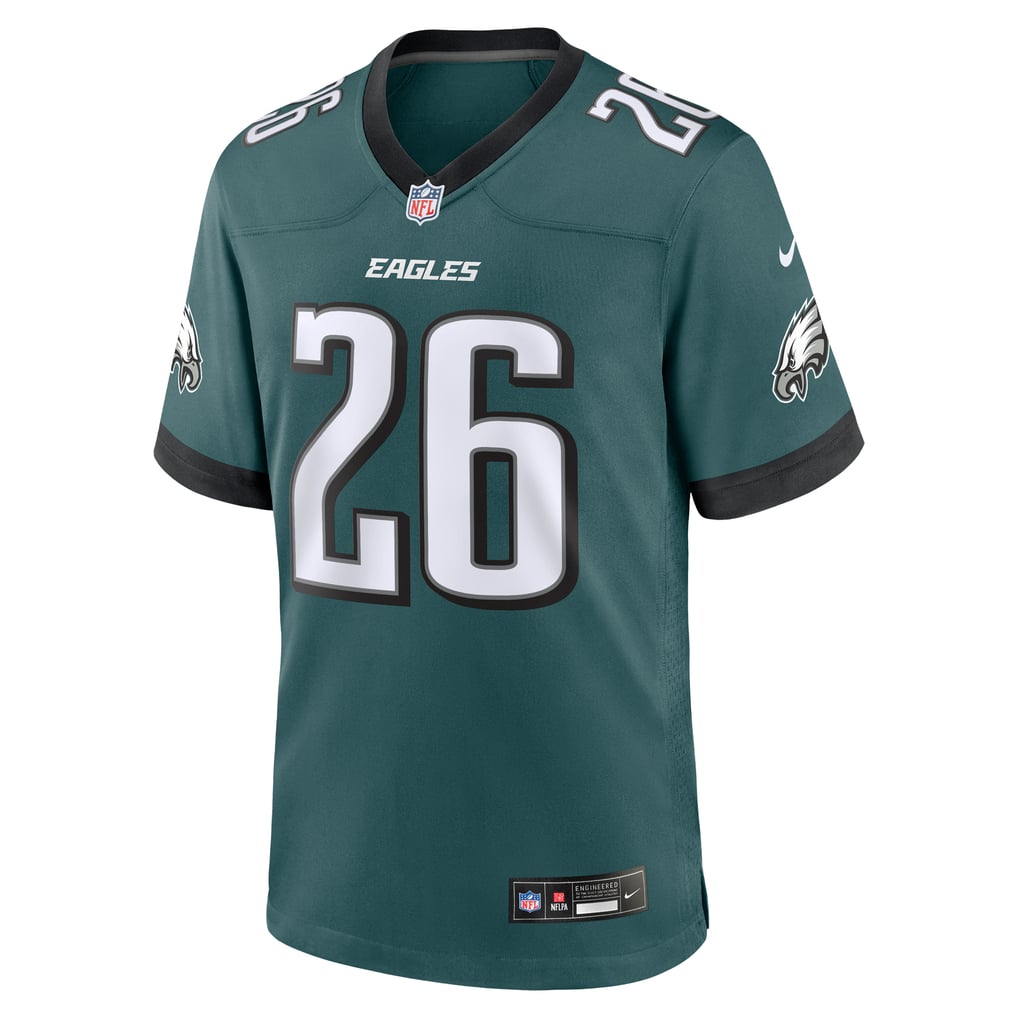 Saquon Barkley #26 Philadelphia Eagles Jersey Midnight Green