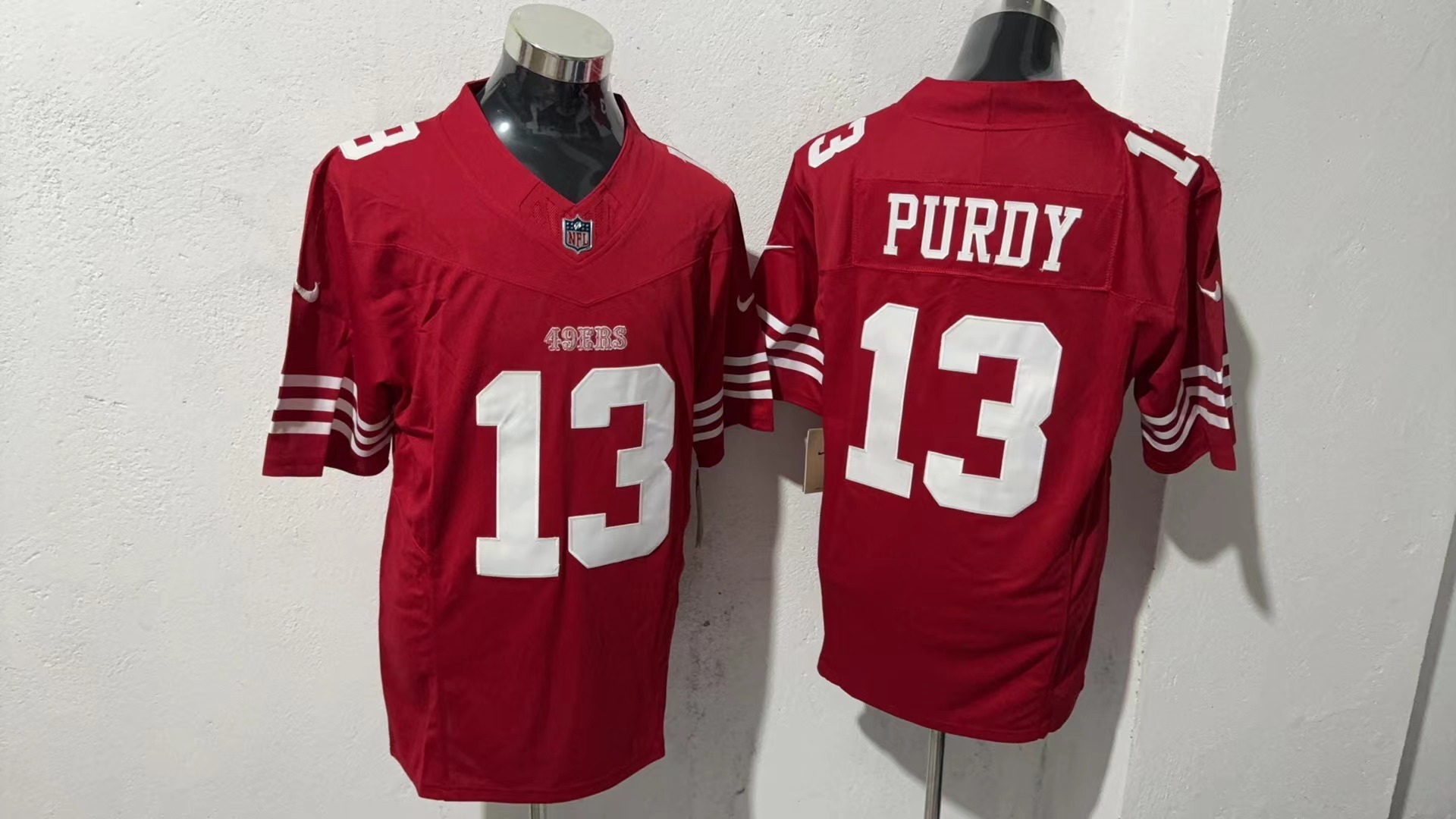 Brock Purdy #13 San Francisco 49ers Jersey Red