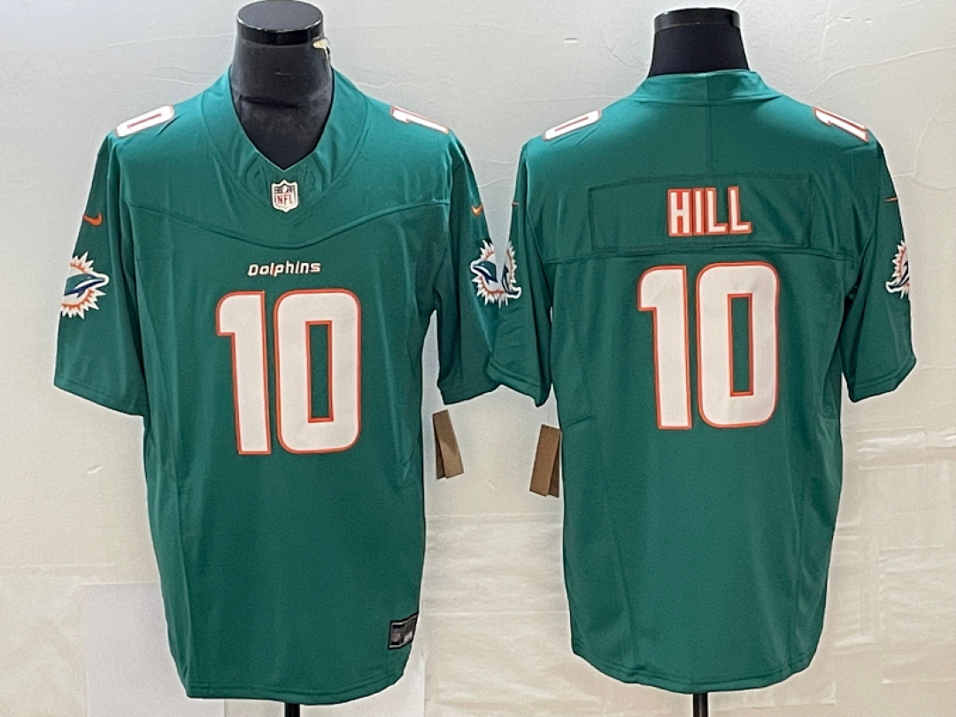 Tyreek Hill #10 Miami Dolphins Jersey | Bring the Big-Play Mood - Image 3