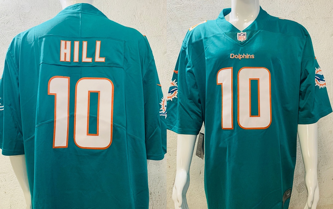 Tyreek Hill #10 Miami Dolphins Jersey | Bring the Big-Play Mood - Image 2
