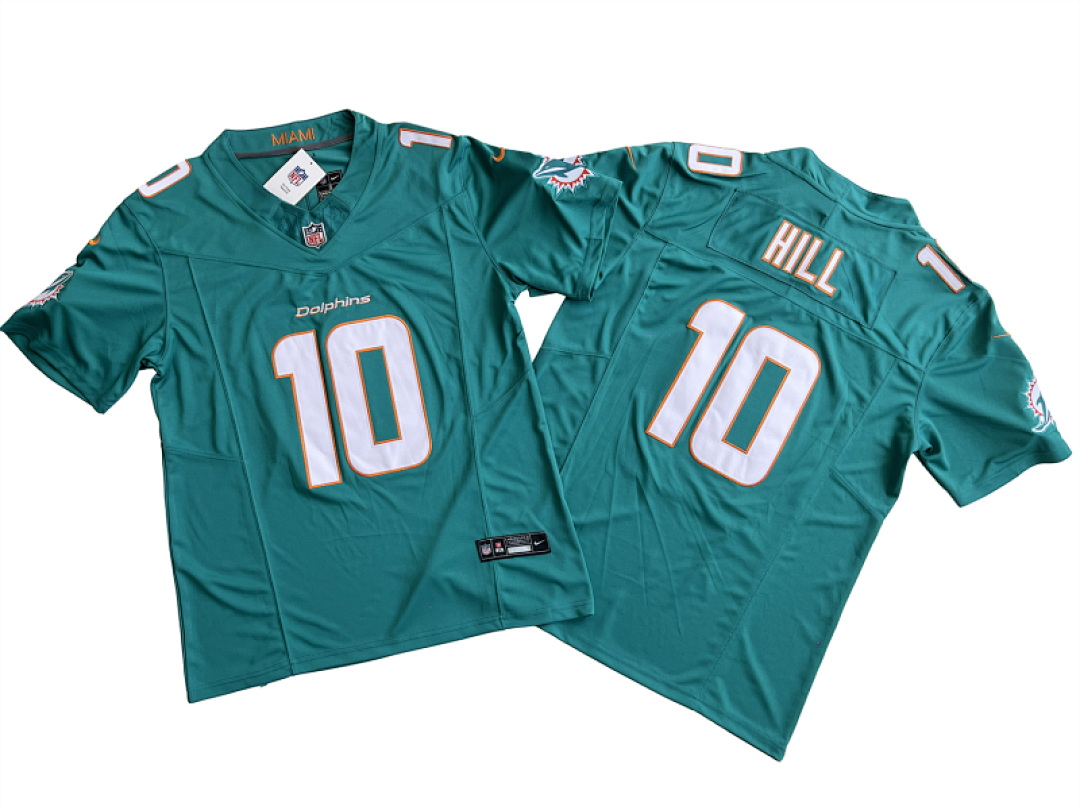 Tyreek Hill #10 Miami Dolphins Jersey | Bring the Big-Play Mood - Image 4