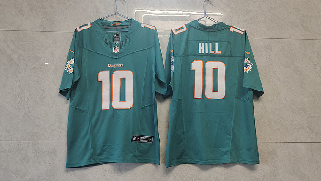 Tyreek Hill #10 Miami Dolphins Jersey | Bring the Big-Play Mood - Image 5