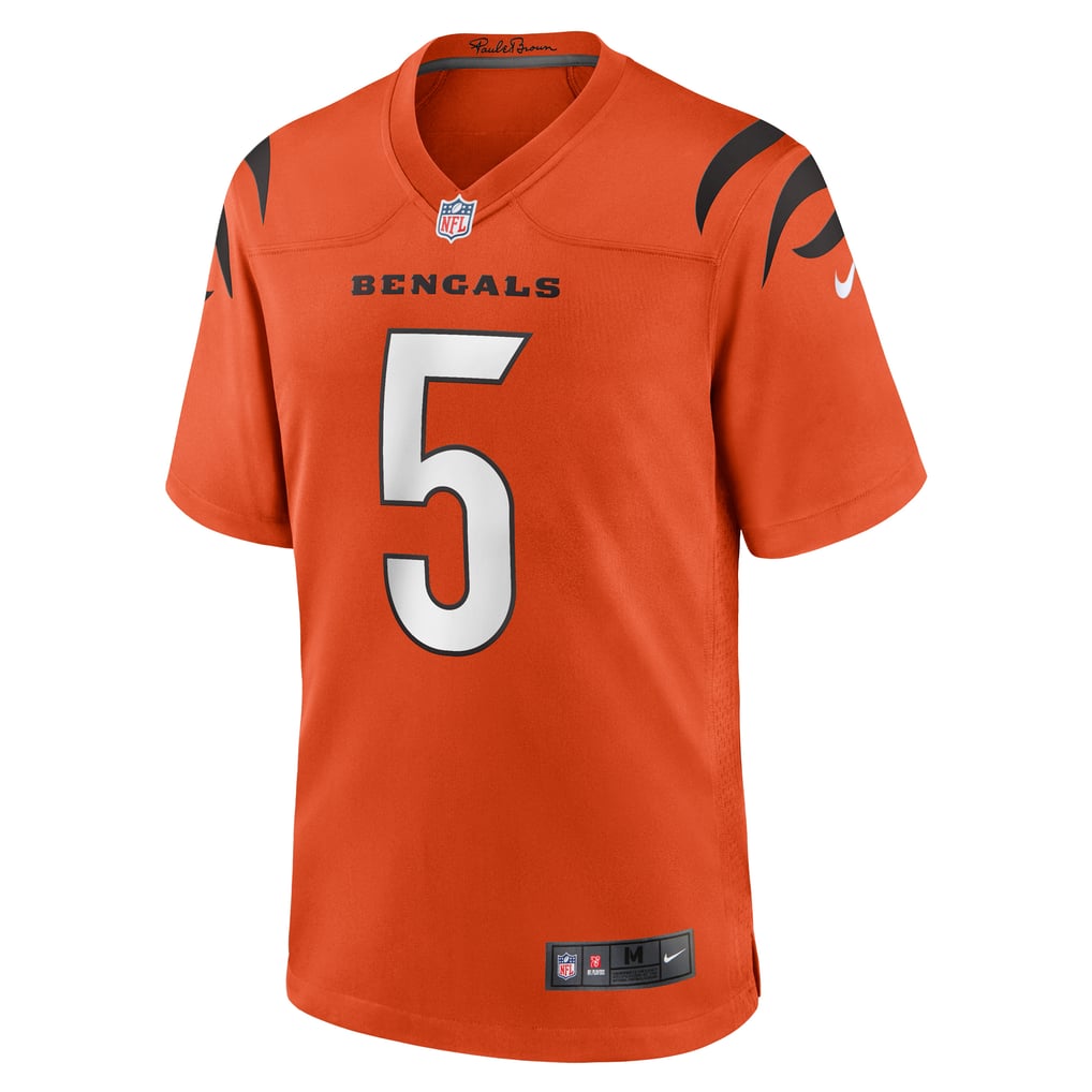 Tee Higgins #5 Cincinnati Bengals Orange Alternate Jersey — NFL Shop reference