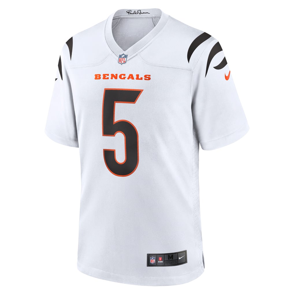 Tee Higgins #5 Cincinnati Bengals White Away Jersey — NFL Shop reference
