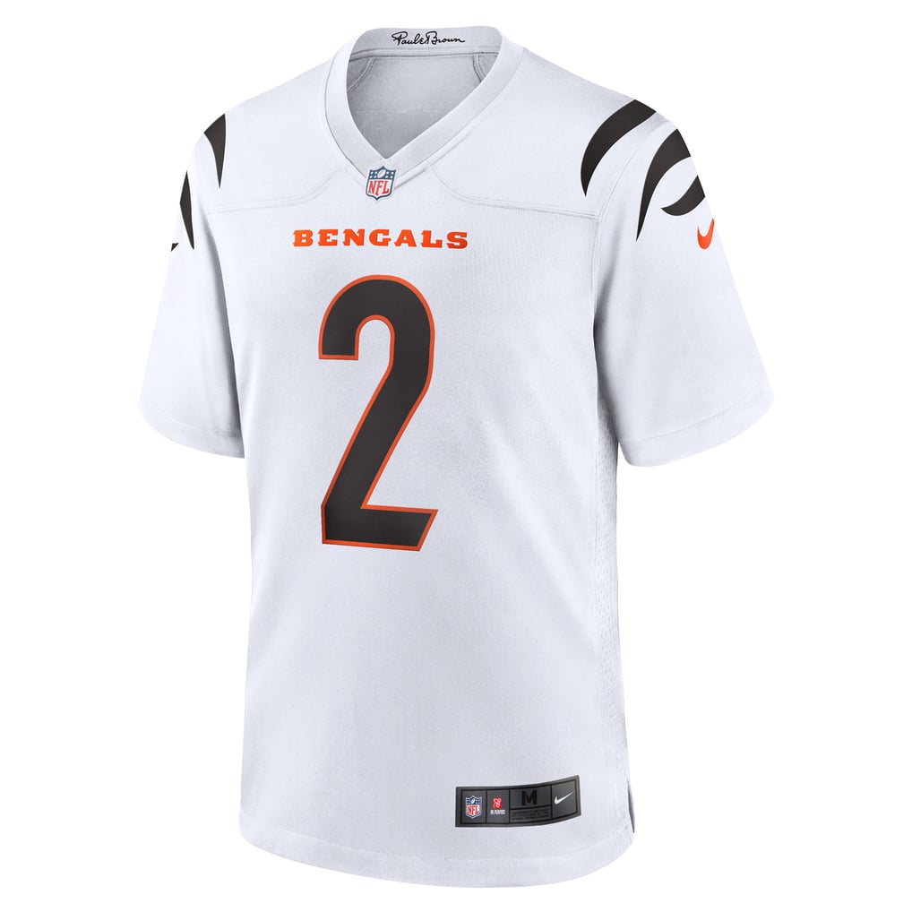 Evan McPherson #2 Cincinnati Bengals White Away Jersey — NFL Shop reference