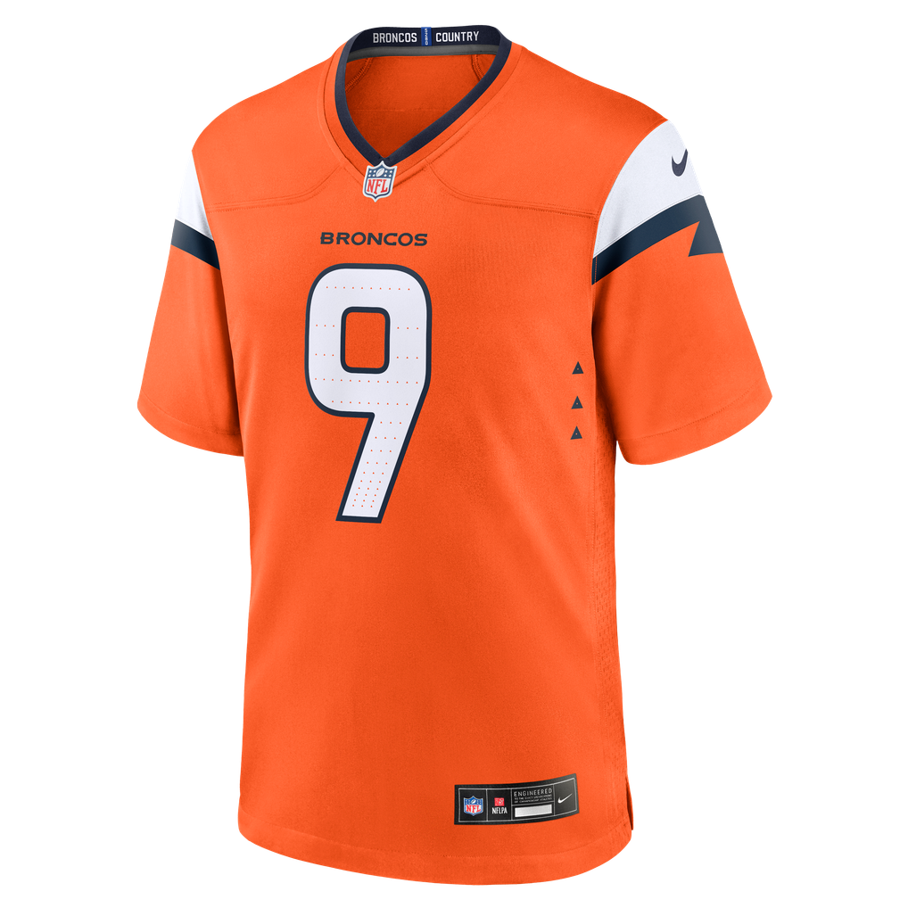 Talanoa Hufanga #9 Denver Broncos Orange Home Jersey — NFL Shop reference