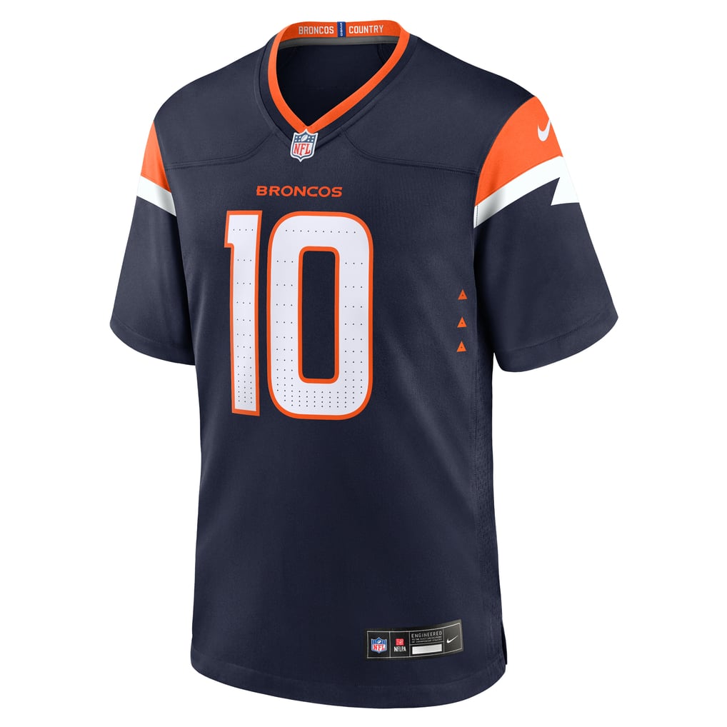 Bo Nix #10 Denver Broncos Navy Alternate Jersey — NFL Shop reference