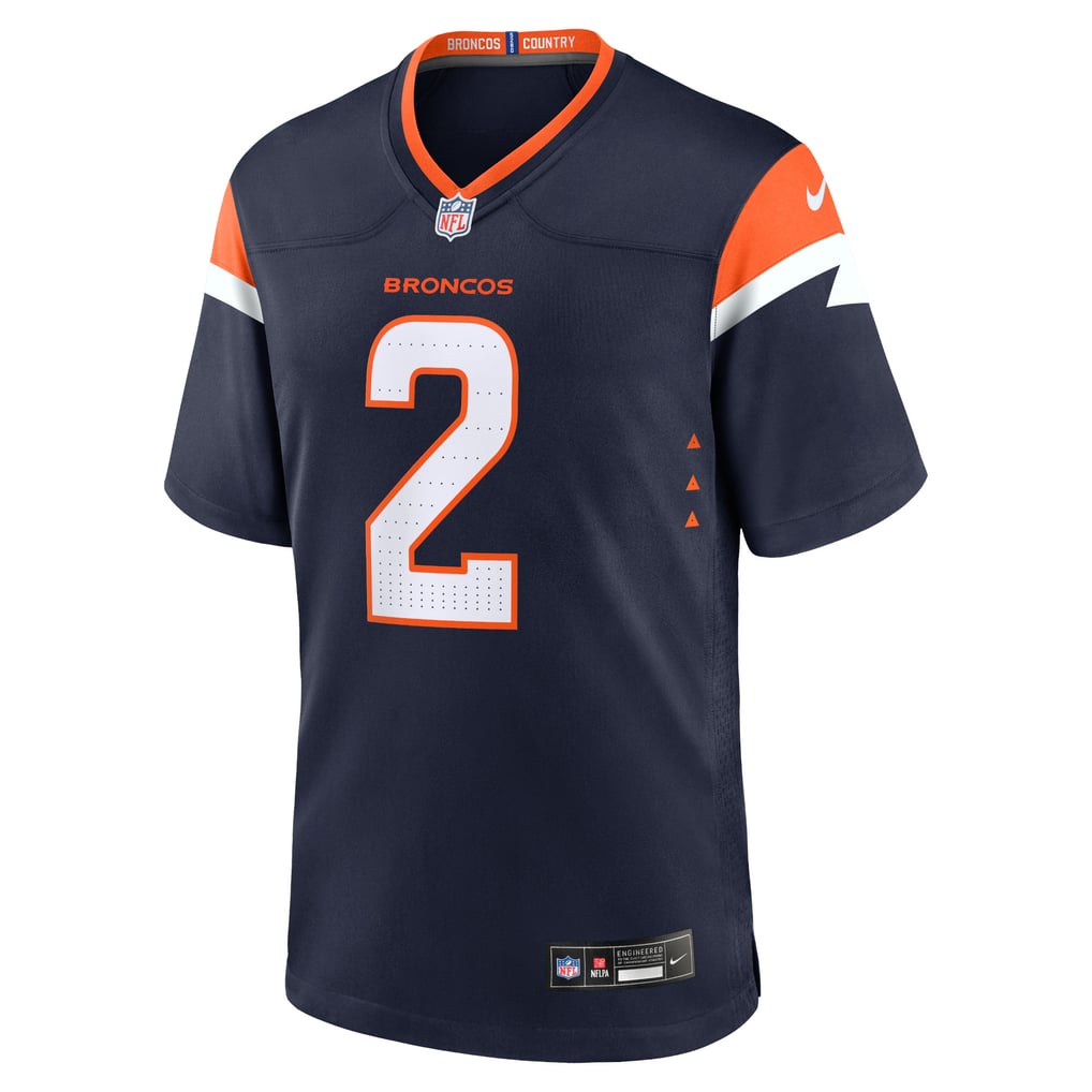 Patrick Surtain II #2 Denver Broncos Navy Alternate Jersey — NFL Shop reference