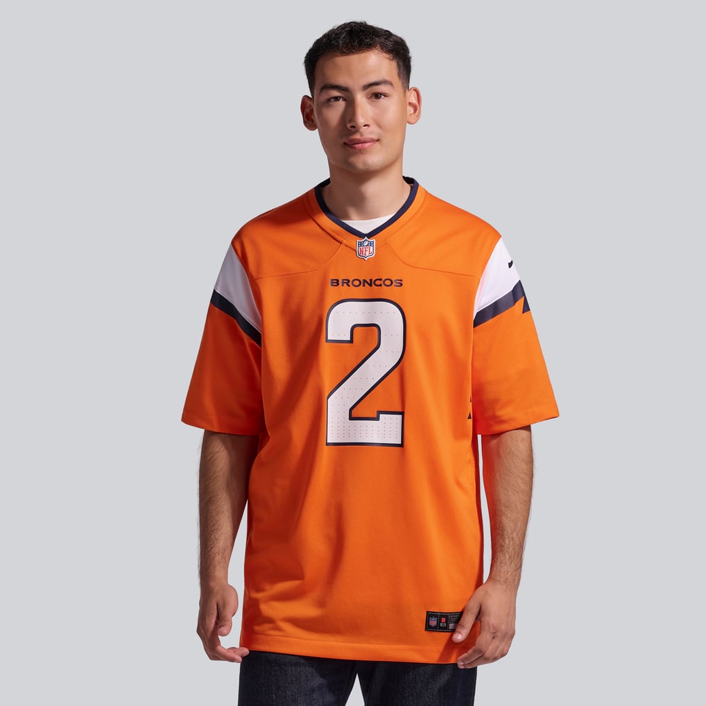Patrick Surtain II #2 Denver Broncos Orange Home Jersey — NFL Shop reference