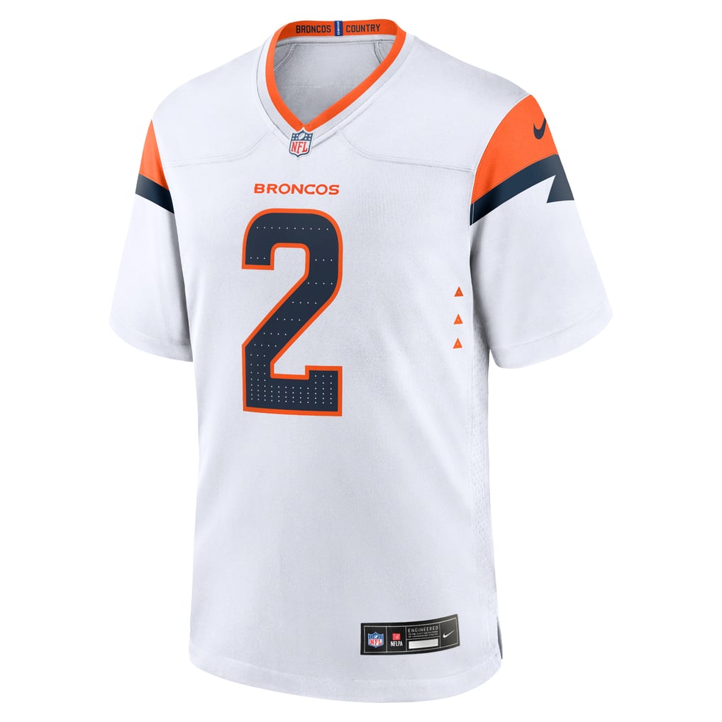 Patrick Surtain II #2 Denver Broncos White Away Jersey — NFL Shop reference