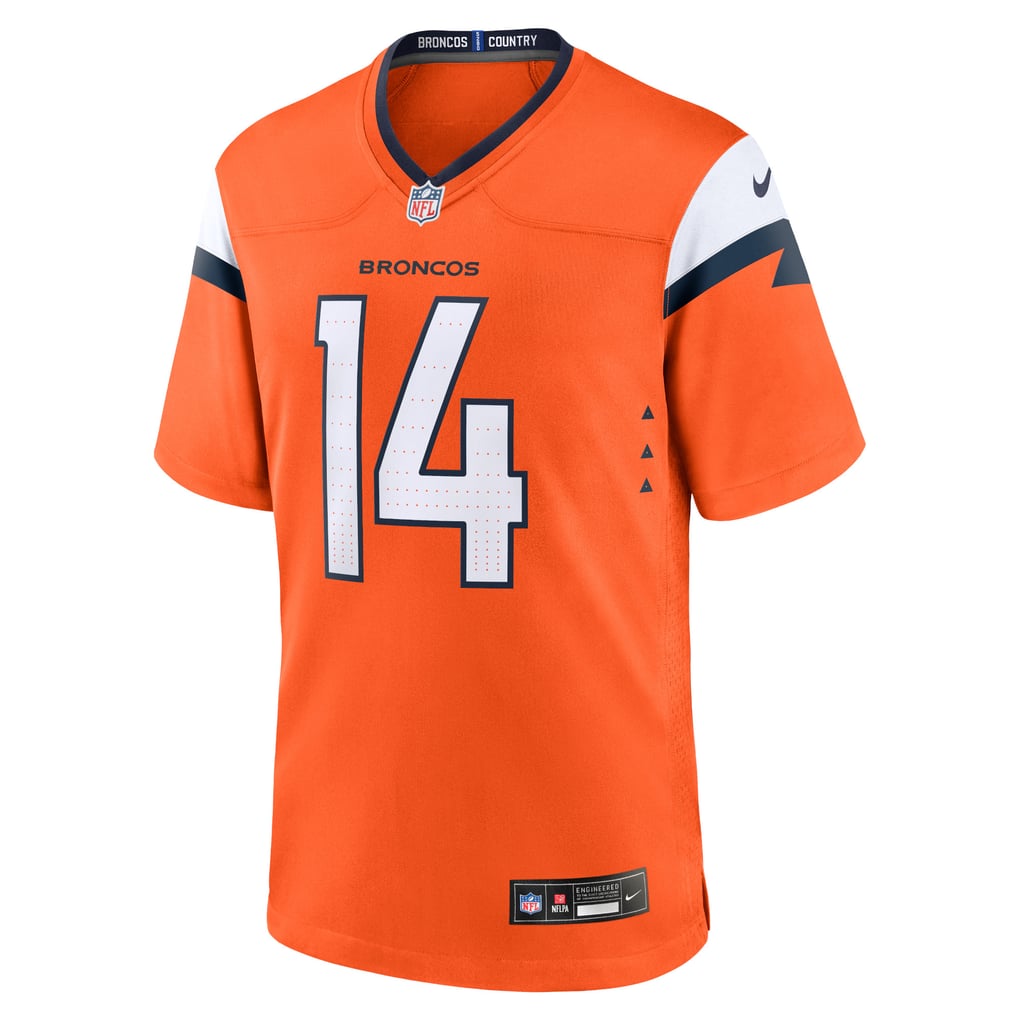 Courtland Sutton #14 Denver Broncos Orange Home Jersey — NFL Shop reference