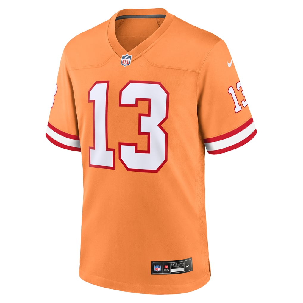 Mike Evans #13 Tampa Bay Buccaneers Orange Throwback Jersey — NFL Shop reference