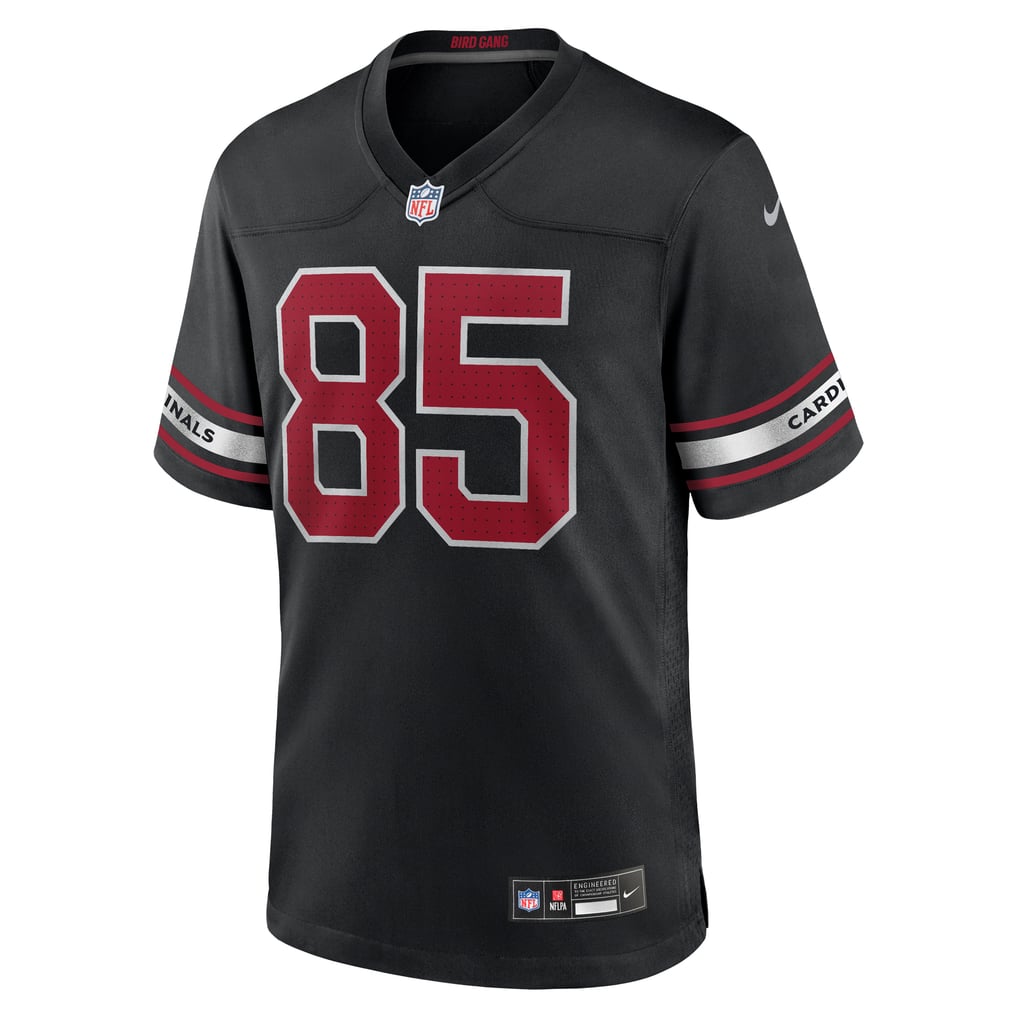 Trey McBride #85 Arizona Cardinals Black Alternate Jersey — front
