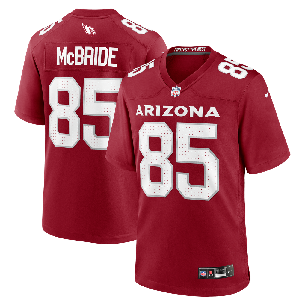 Trey McBride #85 Arizona Cardinals Cardinal Home Jersey — front