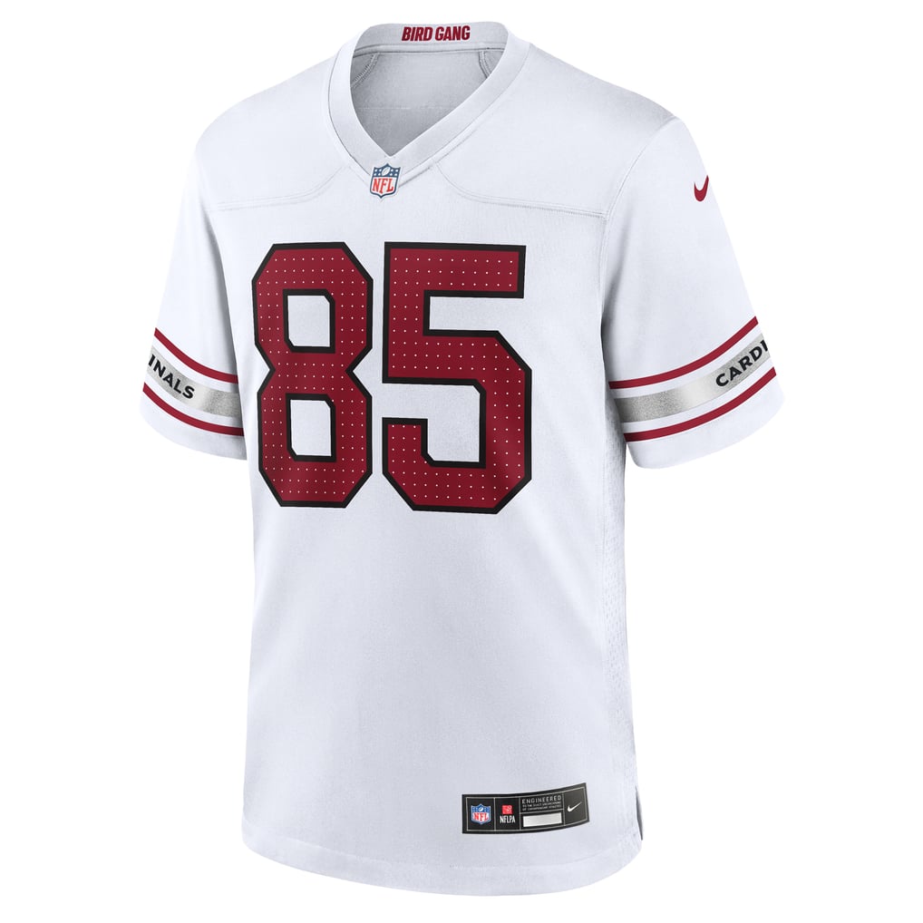 Trey McBride #85 Arizona Cardinals White Away Jersey — front