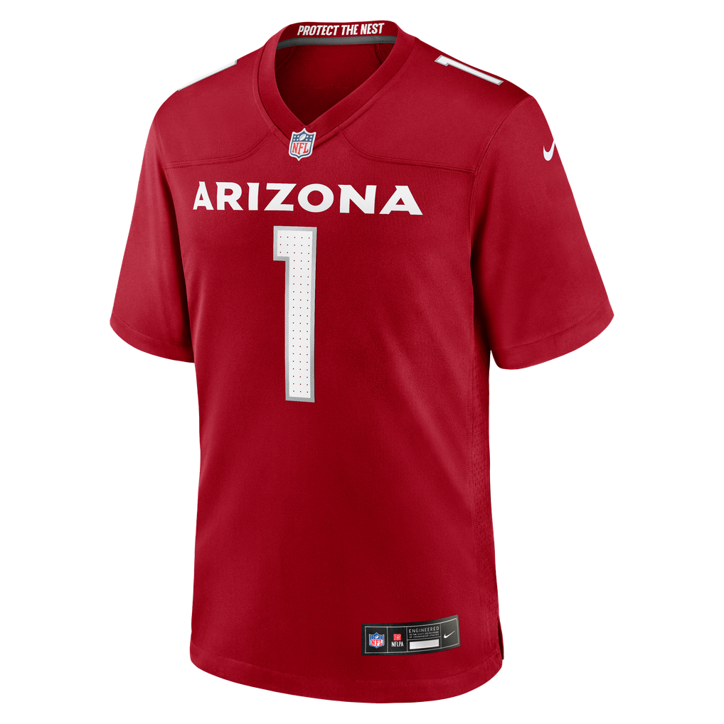 Kyler Murray #1 Arizona Cardinals Cardinal Home Jersey — front