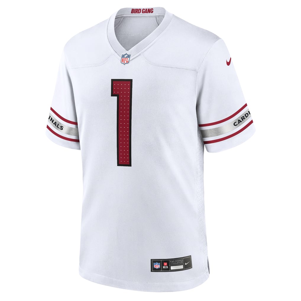 Kyler Murray #1 Arizona Cardinals White Away Jersey — front