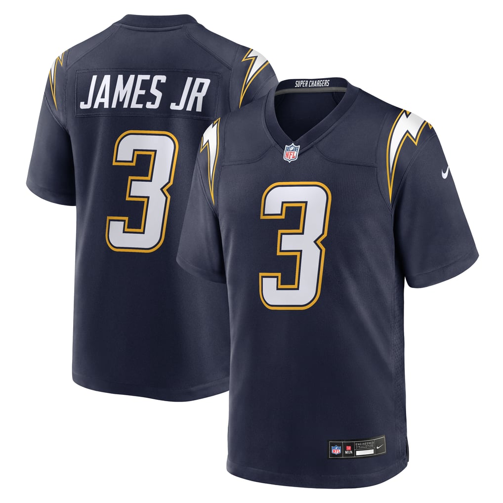 Derwin James Jr. #3 Los Angeles Chargers Navy Super Chargers Jersey — NFL Shop reference