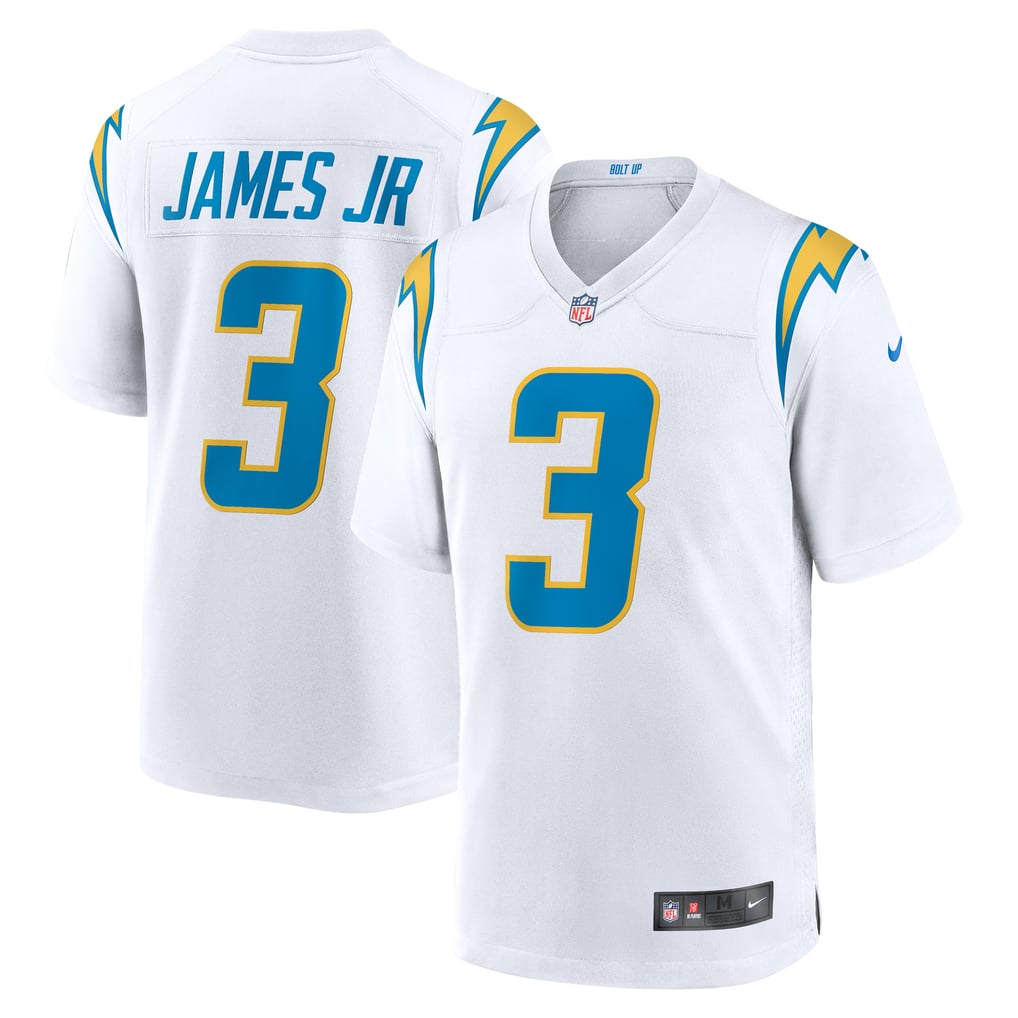 Derwin James Jr. #3 Los Angeles Chargers White Away Jersey — NFL Shop reference