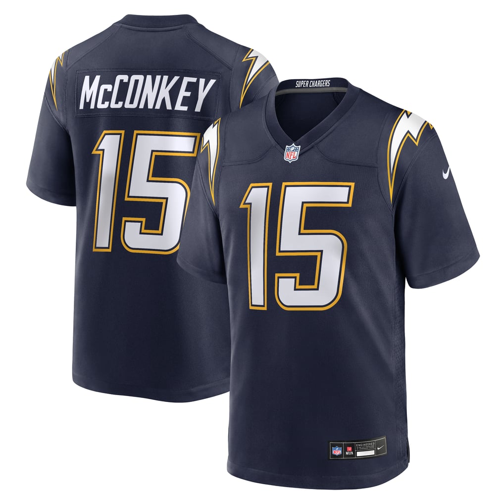 Ladd McConkey #15 Los Angeles Chargers Navy Super Chargers Jersey — NFL Shop reference