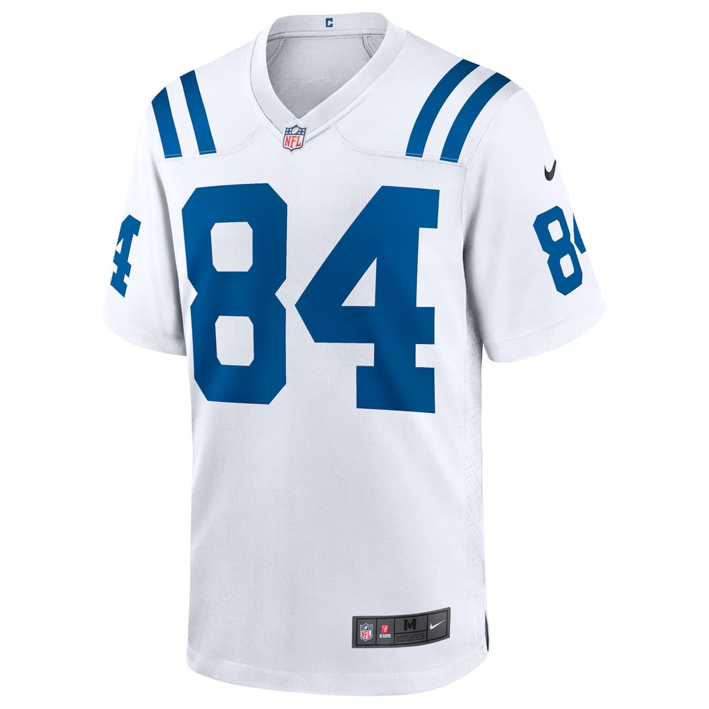 Tyler Warren #84 Indianapolis Colts White Away Jersey — front