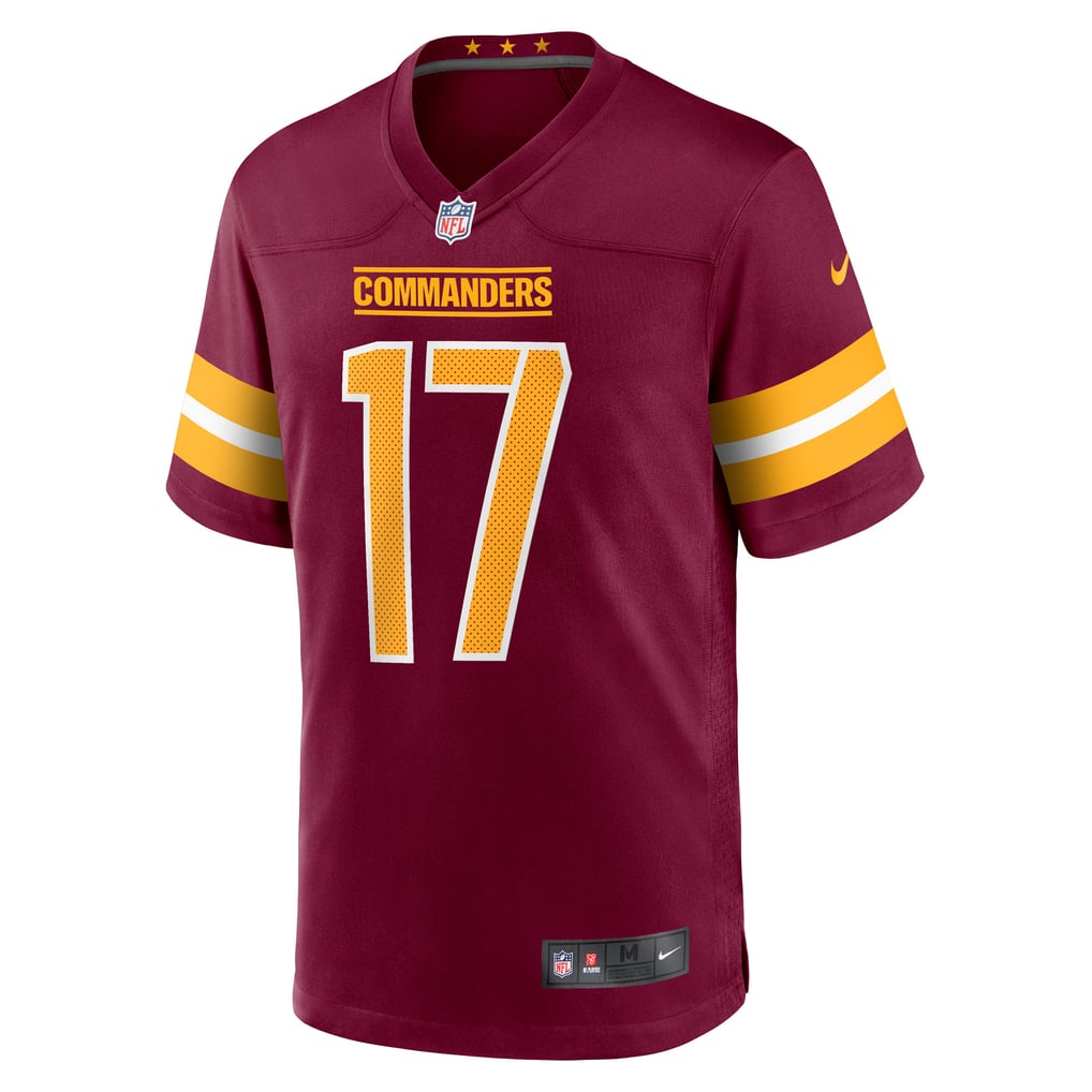 Terry McLaurin #17 Washington Commanders Burgundy Home Jersey — NFL Shop reference
