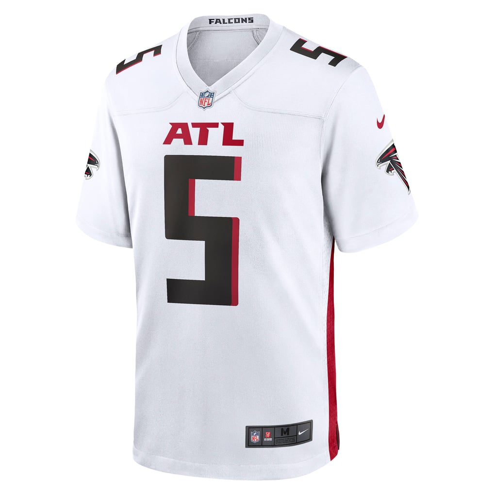 Drake London #5 Atlanta Falcons White ATL Jersey — NFL Shop reference