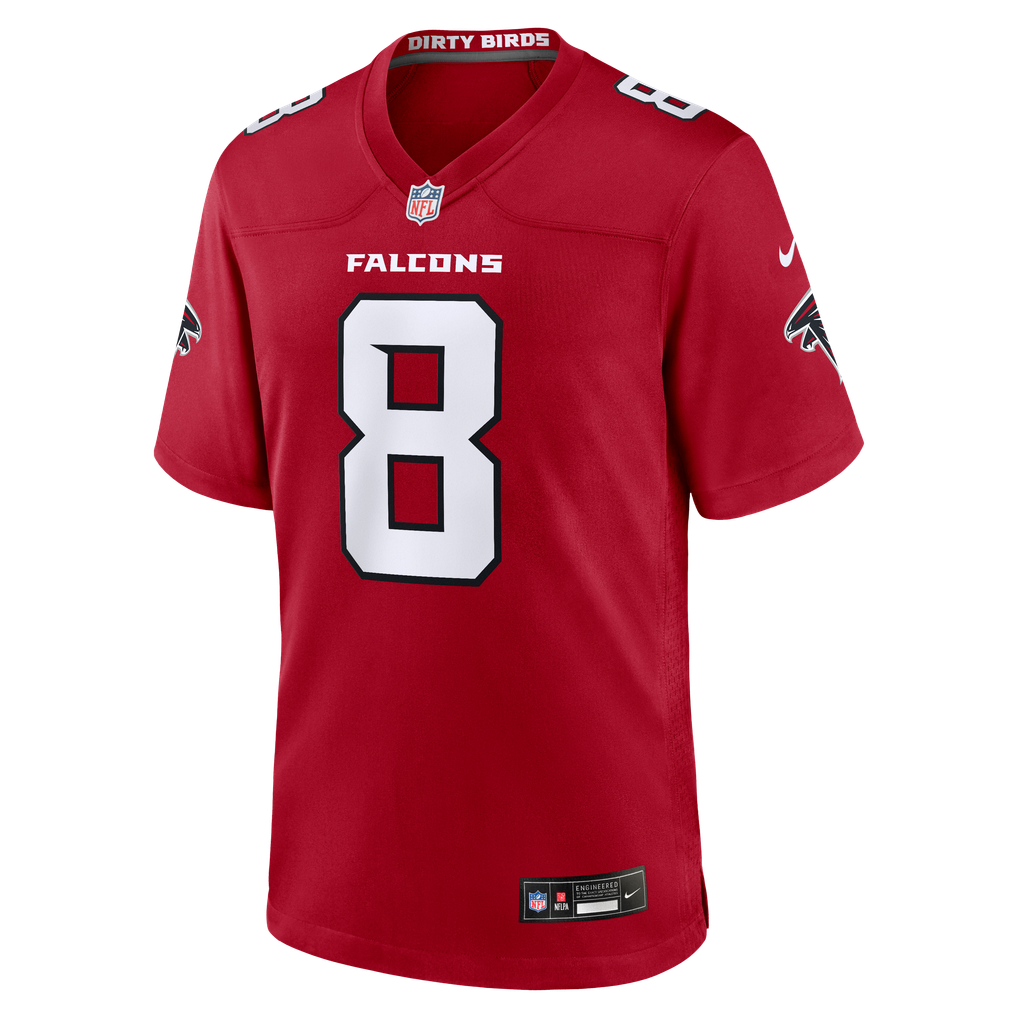 Kyle Pitts Sr. #8 Atlanta Falcons Red Home Jersey — NFL Shop reference