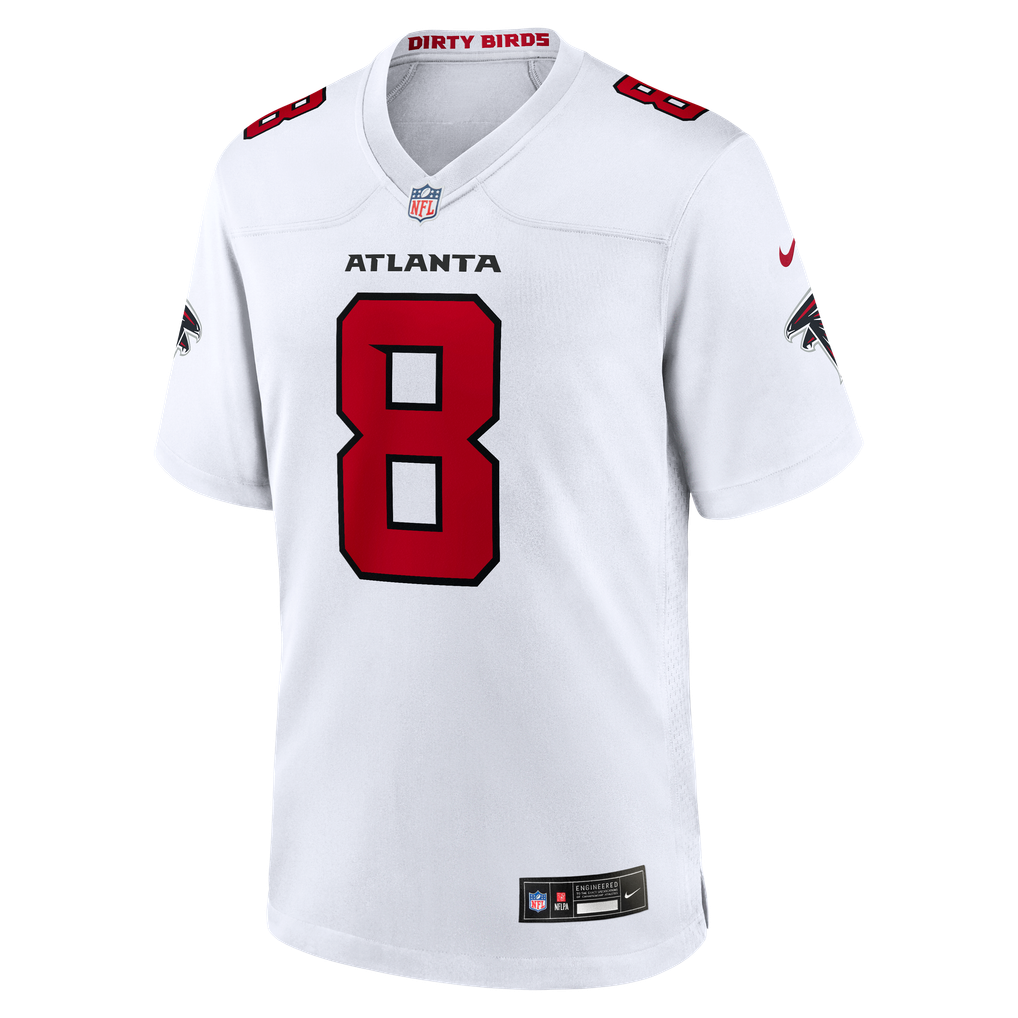 Kyle Pitts Sr. #8 Atlanta Falcons White Away Jersey — NFL Shop reference