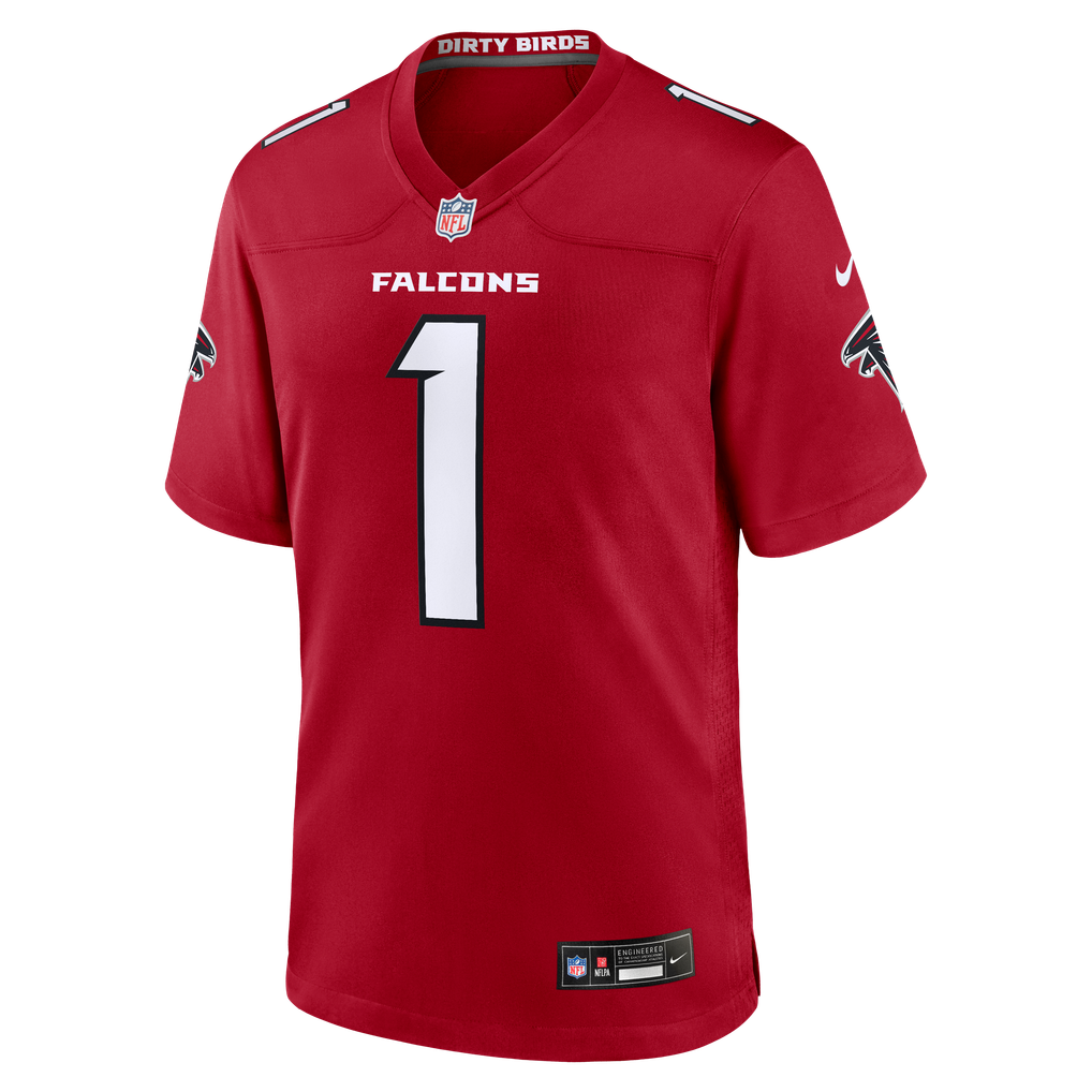 Tua Tagovailoa #1 Atlanta Falcons Red Home Jersey — NFL Shop reference
