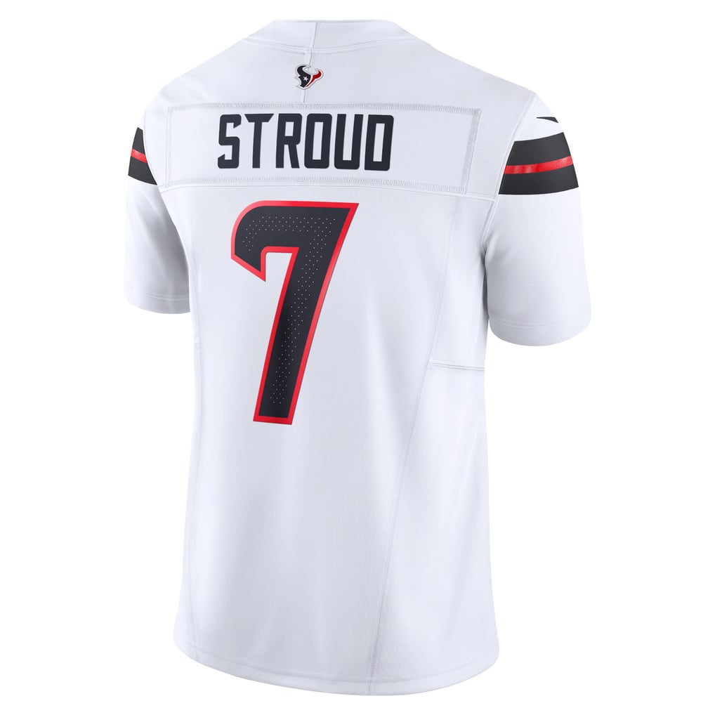 C.J. Stroud #7 Houston Texans White - back