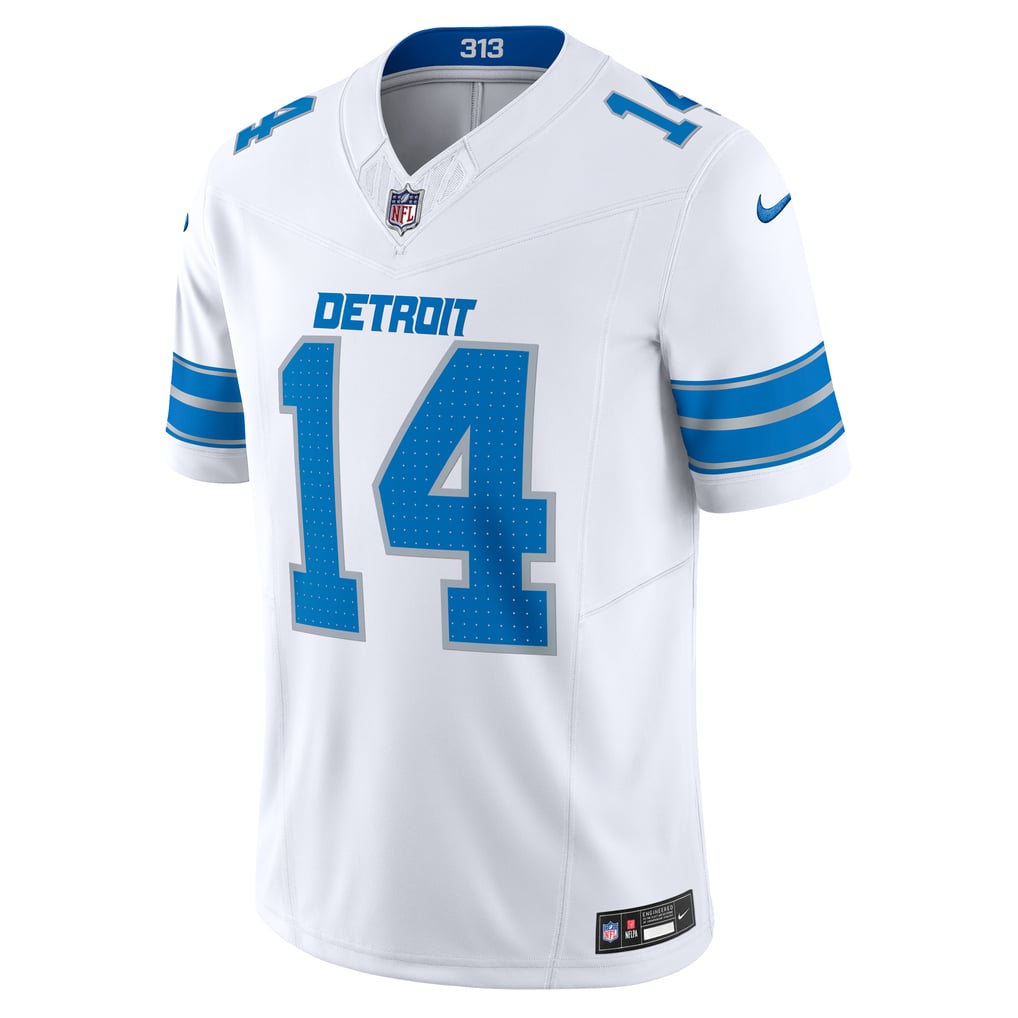 Amon-Ra St. Brown #14 Detroit Lions — White — front