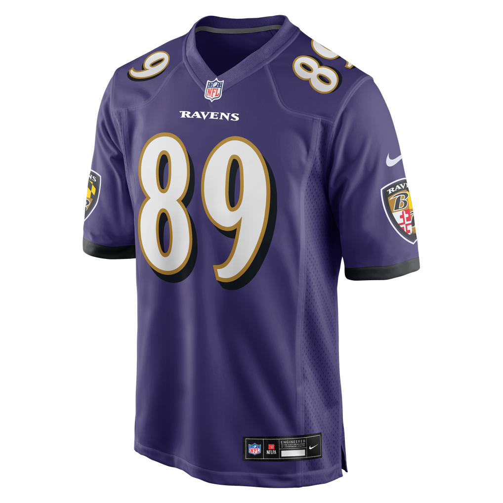 Mark Andrews #89 Baltimore Ravens Purple Home Jersey - front reference