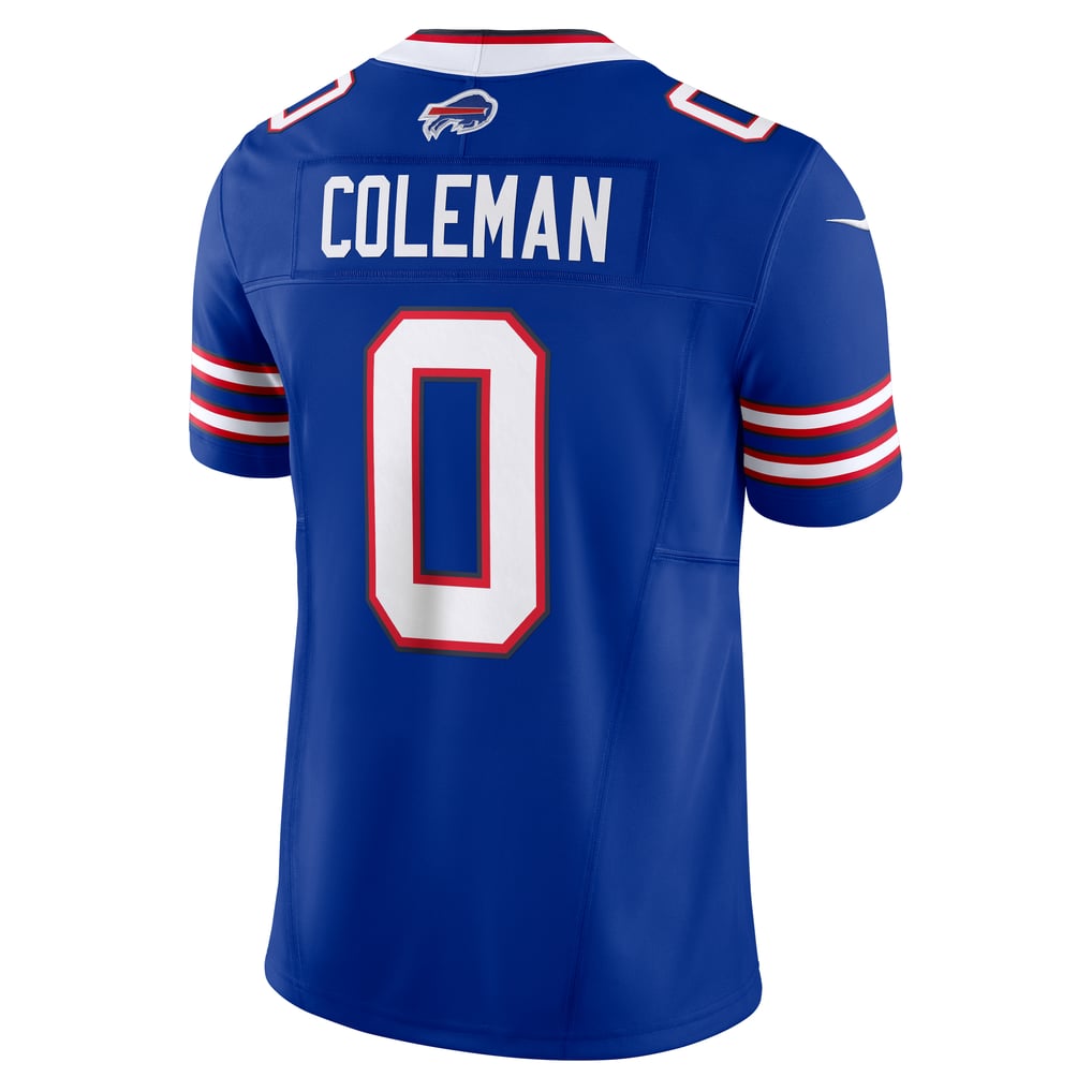 Keon Coleman #0 Buffalo Bills Royal Home Jersey - back