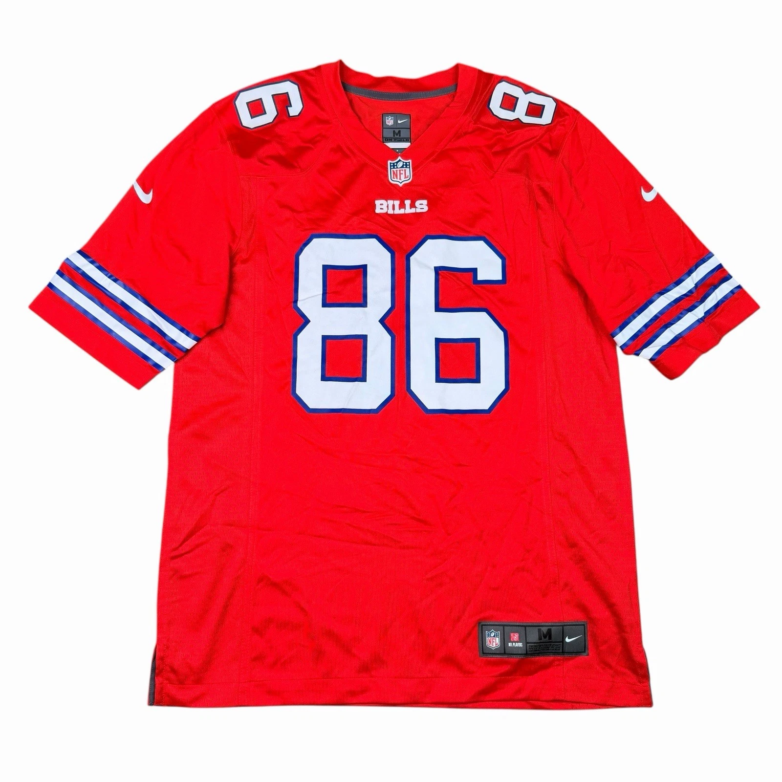 Dalton Kincaid #86 Buffalo Bills Red Alternate Jersey - actual product photo 1