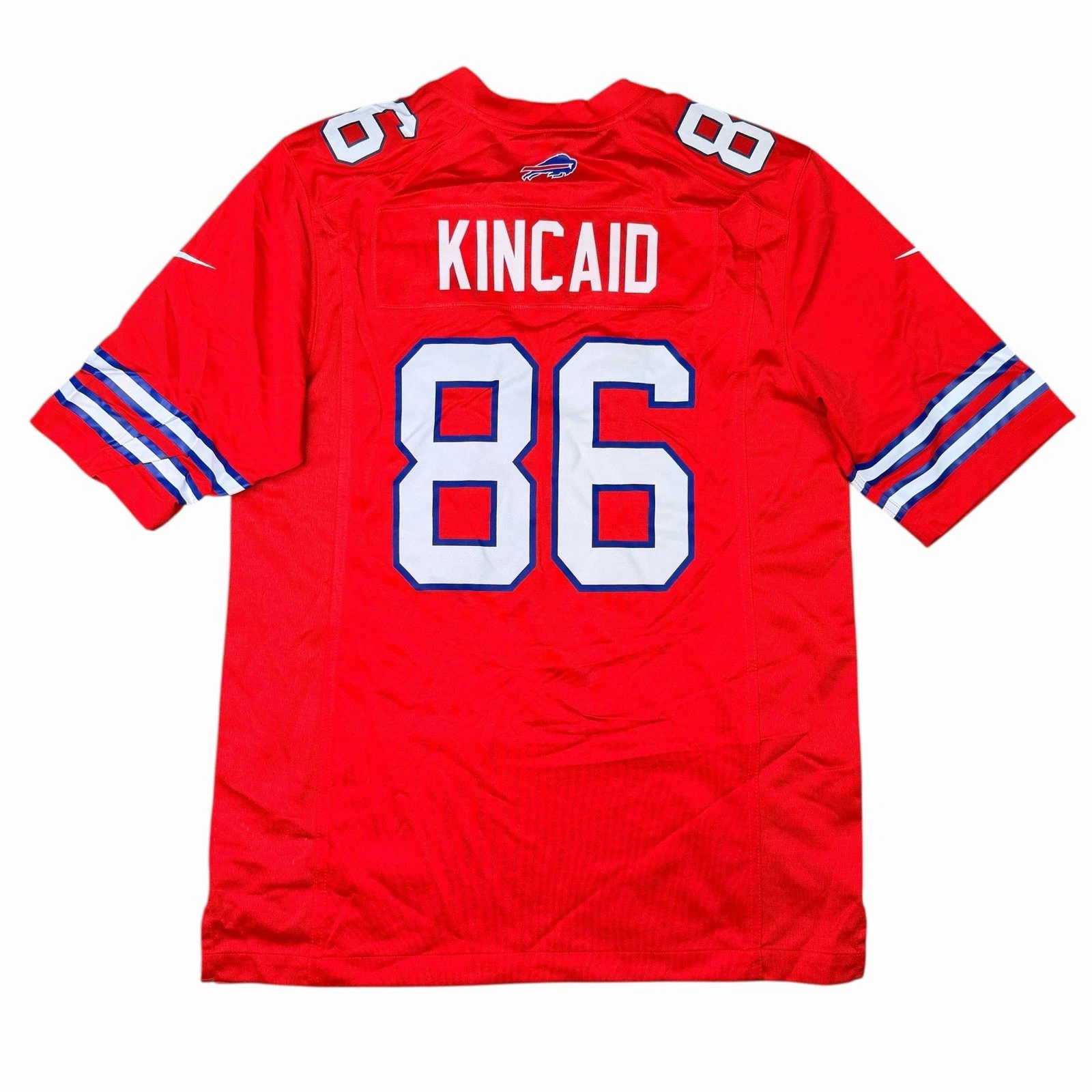 Dalton Kincaid #86 Buffalo Bills Red Alternate Jersey - actual product photo 2