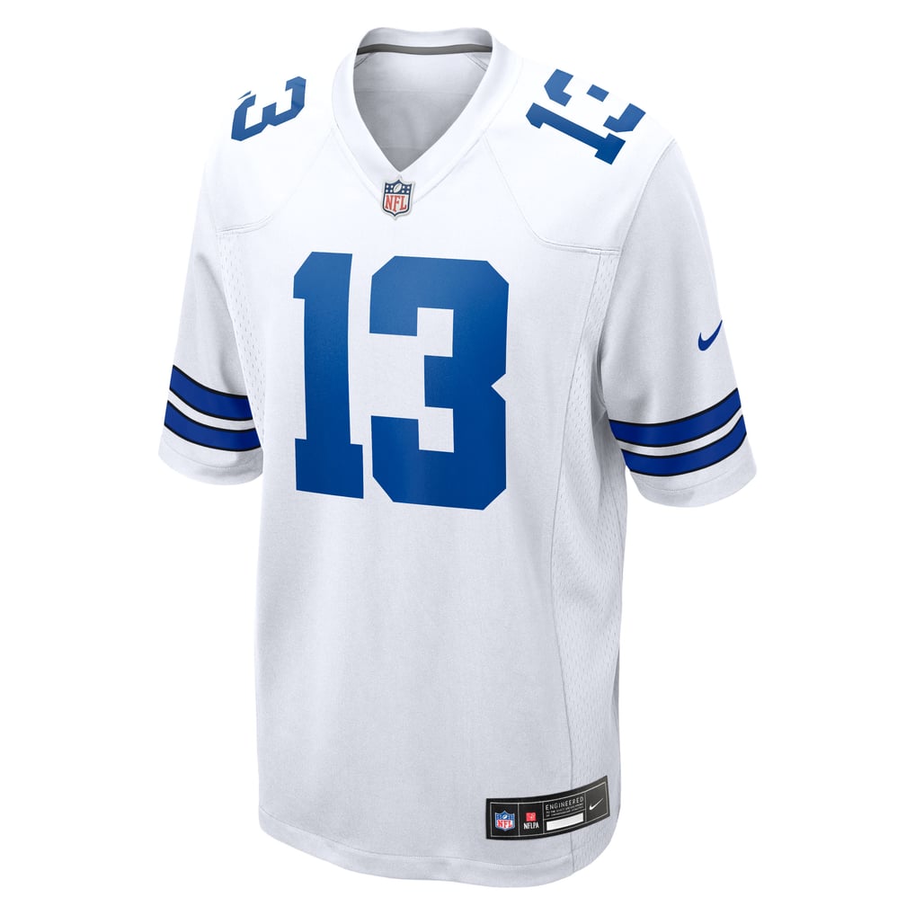 Caleb Downs #13 Dallas Cowboys White Home Jersey - front reference