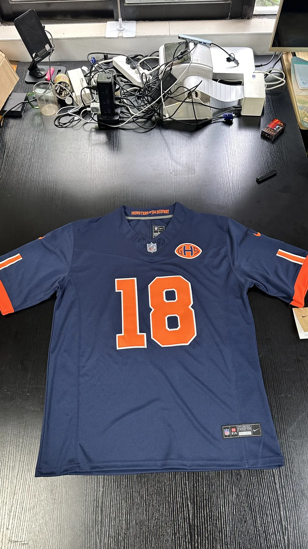 Caleb Williams #18 Chicago Bears Jersey | Bring the Chicago Buzz - Image 4
