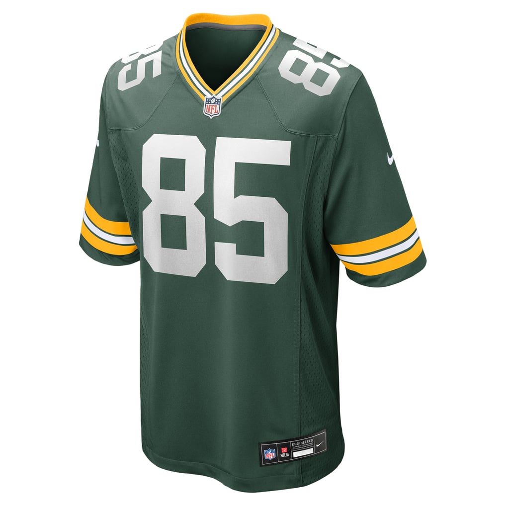 Tucker Kraft #85 Green Bay Packers Green Home Jersey - front reference