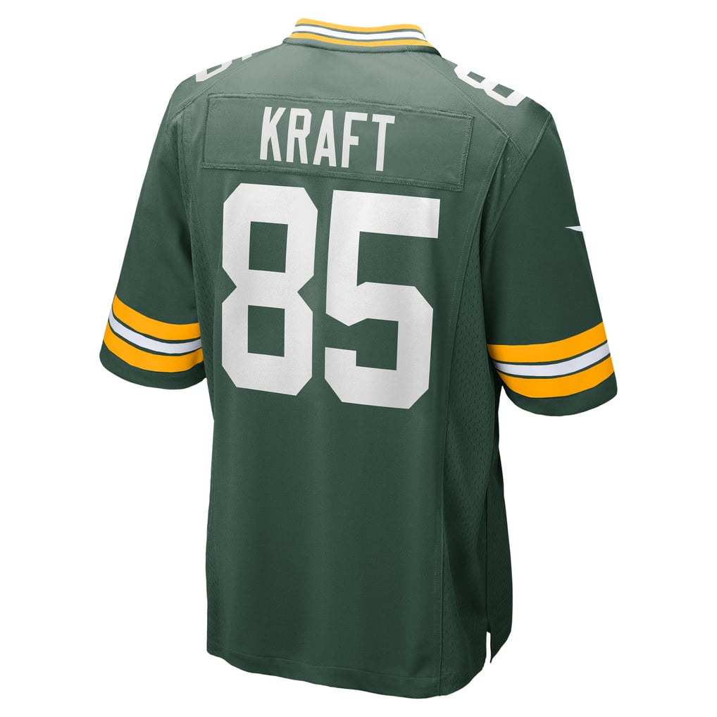 Tucker Kraft #85 Green Bay Packers Green Home Jersey - back reference