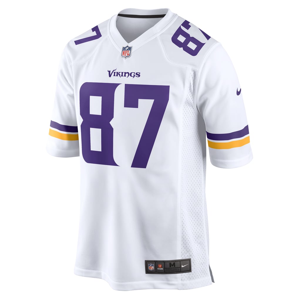 T.J. Hockenson #87 Minnesota Vikings White Away Jersey - front reference