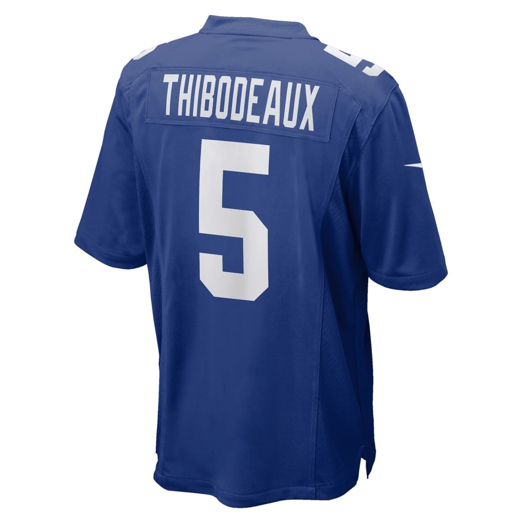 Kayvon Thibodeaux #5 New York Giants Royal Home Jersey - back reference