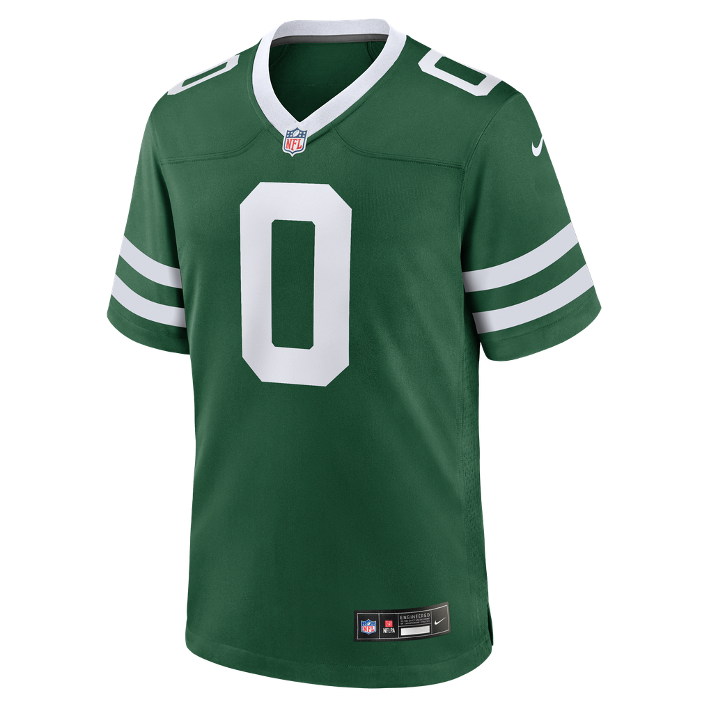 Braelon Allen #0 New York Jets Green Home Jersey - front reference