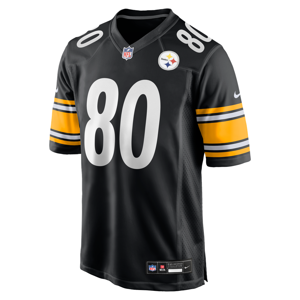 Darnell Washington #80 Pittsburgh Steelers Black Home Jersey - front reference