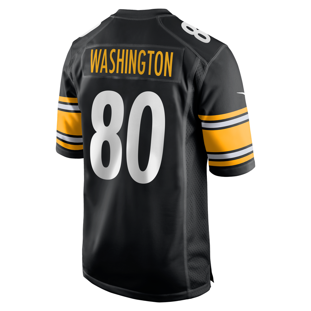 Darnell Washington #80 Pittsburgh Steelers Black Home Jersey - back reference