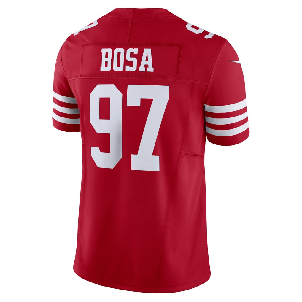 Nick Bosa #97 San Francisco 49ers Red Home Jersey - back