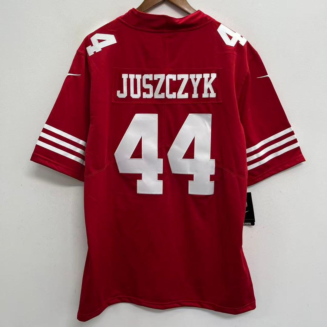Kyle Juszczyk #44 San Francisco 49ers Scarlet Home Jersey - actual product photo 1