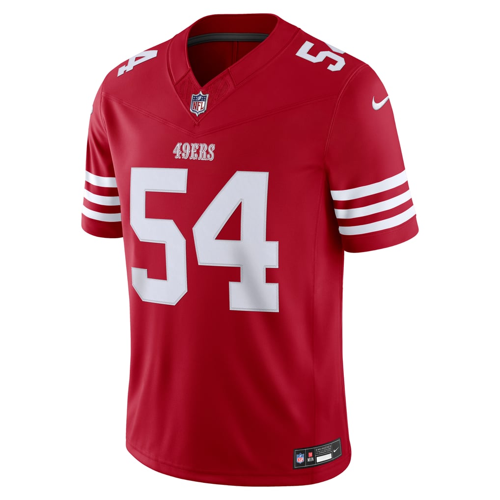 Fred Warner #54 San Francisco 49ers Red Home Jersey - front